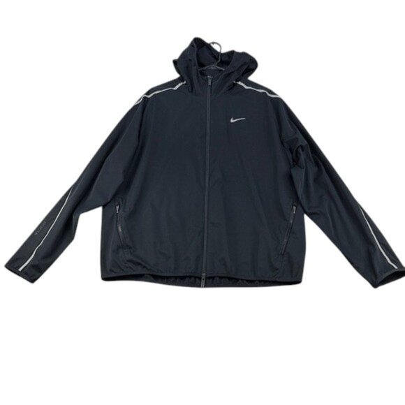 Nike Nocta Black Performance Jacket with Silver Accents Men's Size XL - Picture 1 of 8